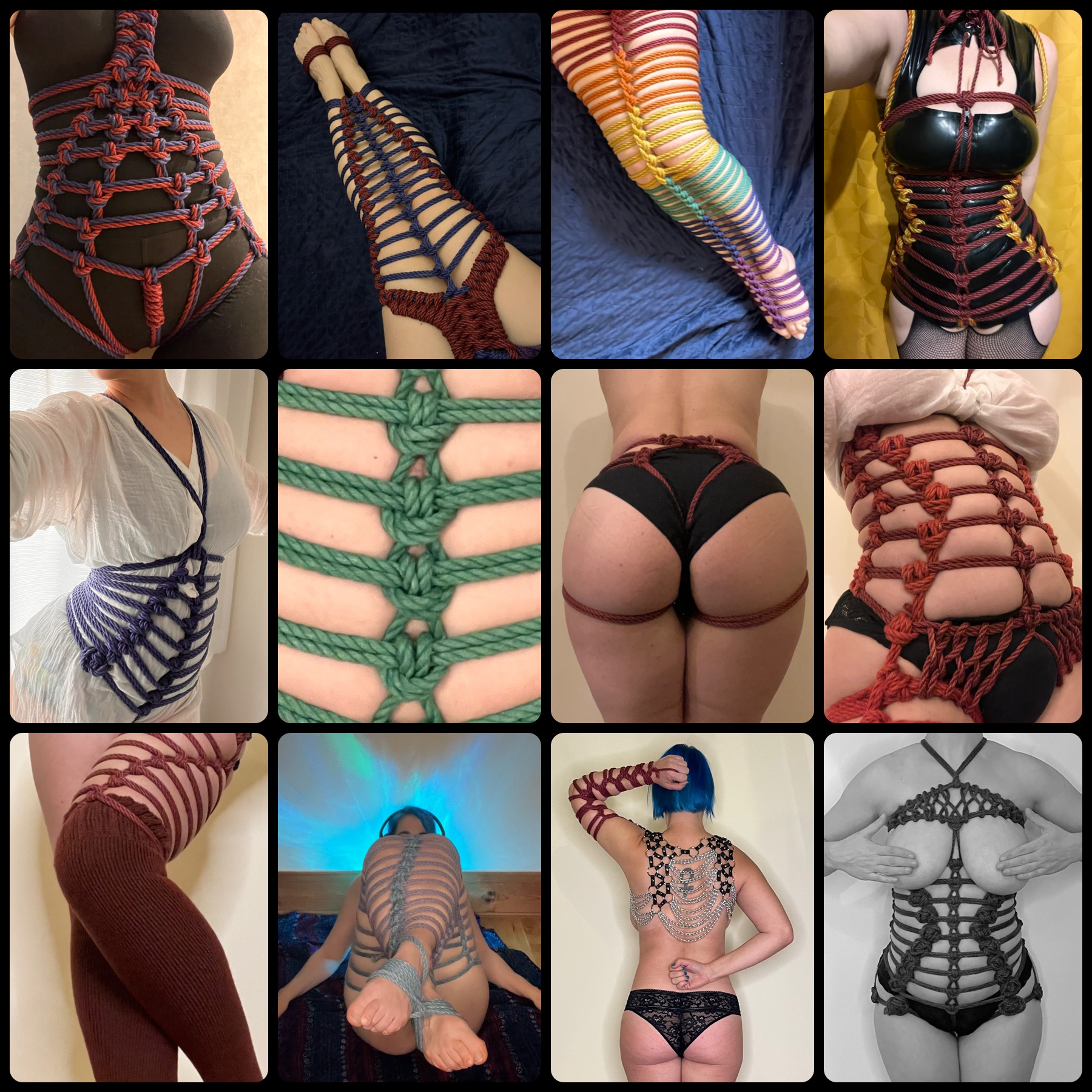 12 pictures of shibari ties